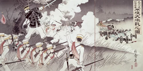 La bataille de Pyongyang pendant la guerre sino-japonaise, n°36 d